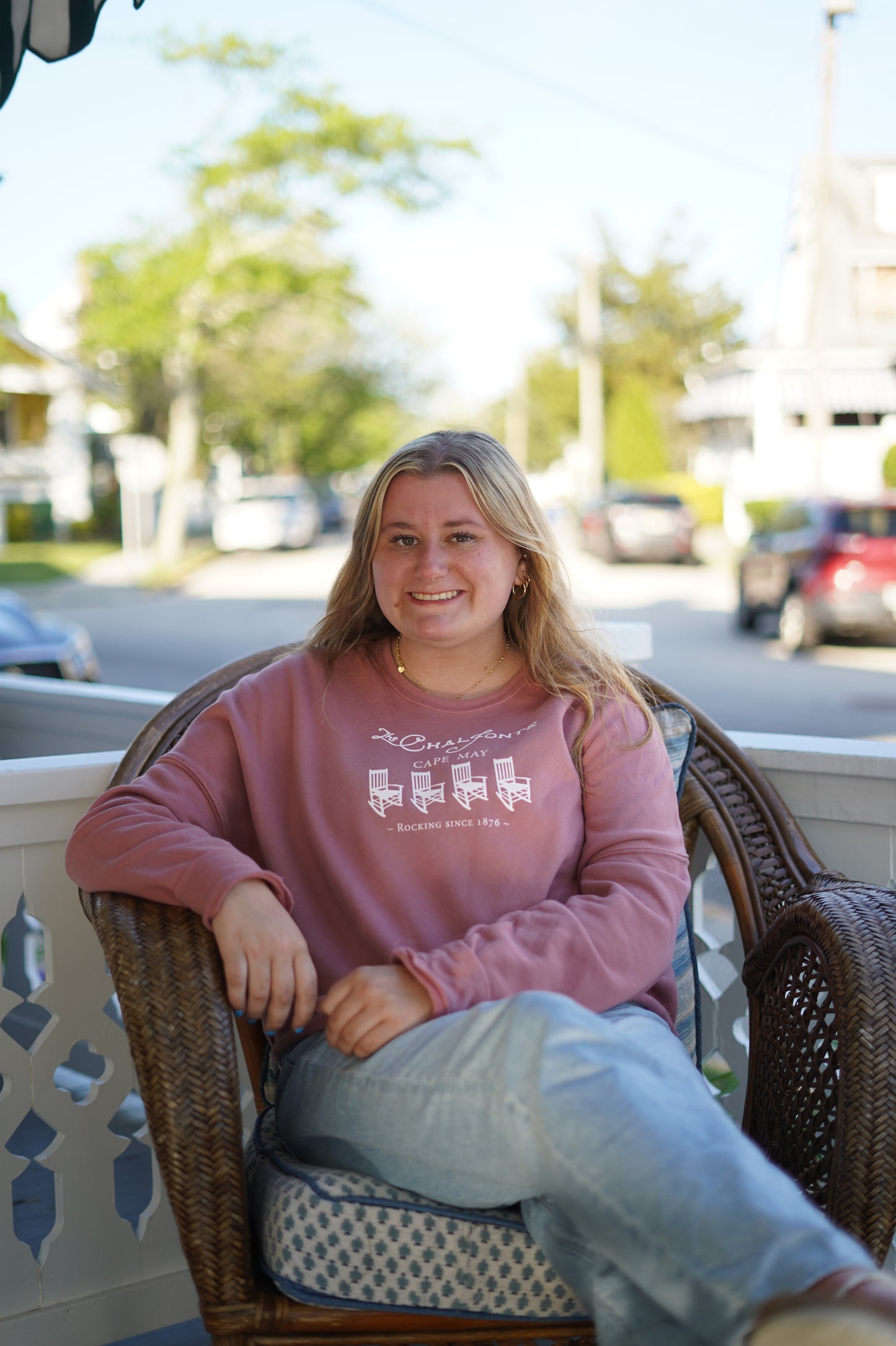Cropped Rocking Chair Sweatshirt